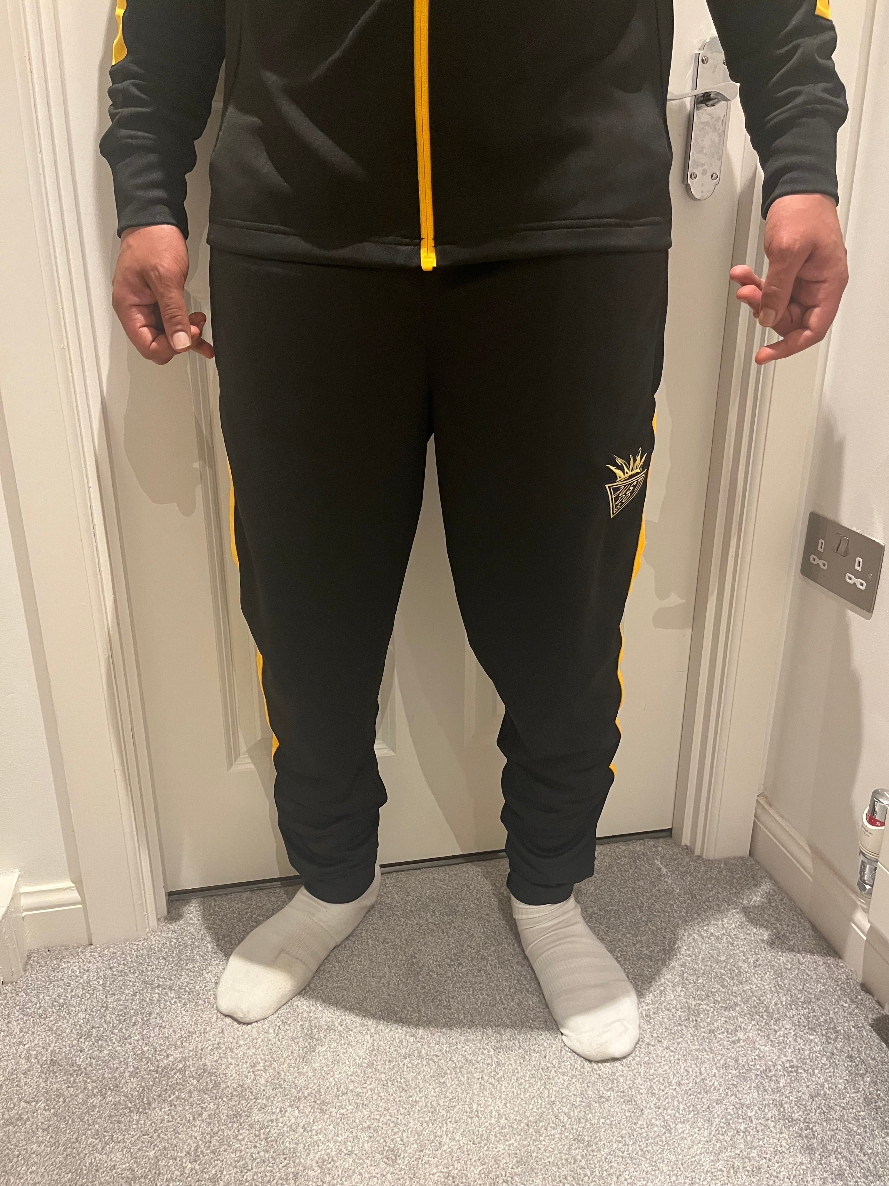 Just Do Inc Premium Field Trousers V1 Black/Gold