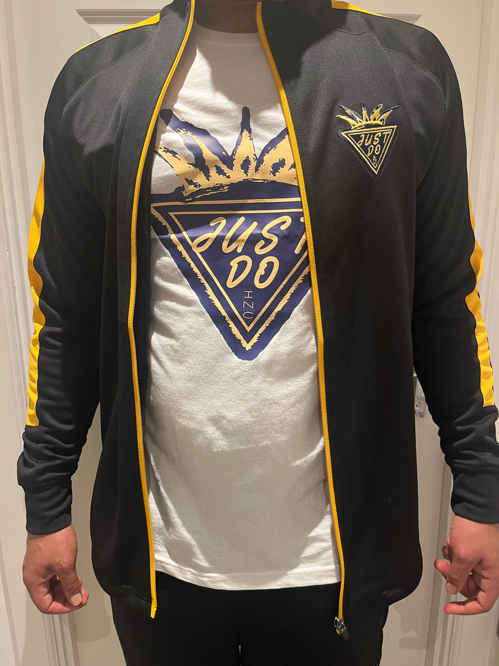 Just Do Inc Premium Field Jacket V1 Black/Gold