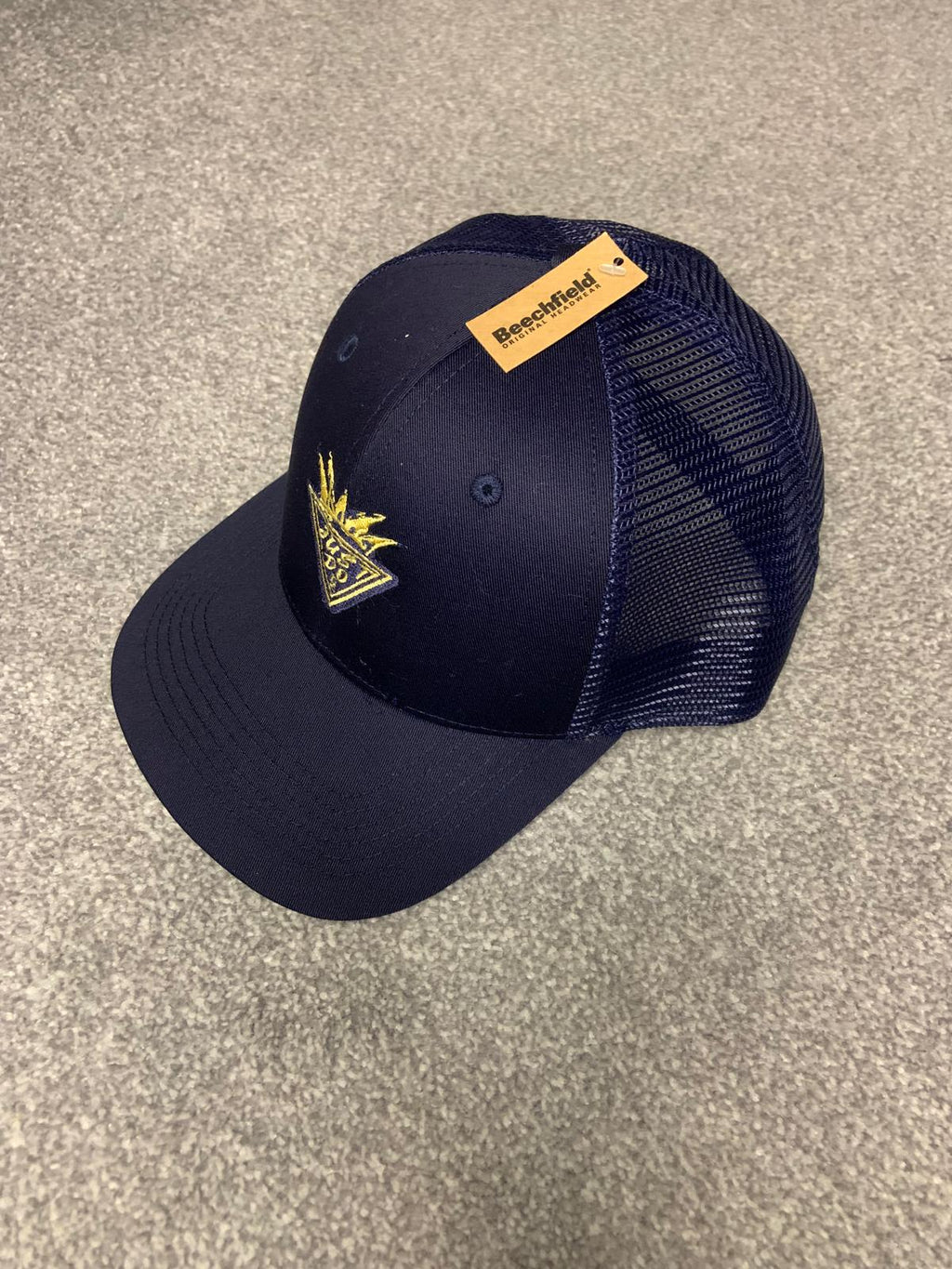 Just Do Inc Premium Trucker Cap Navy Blue