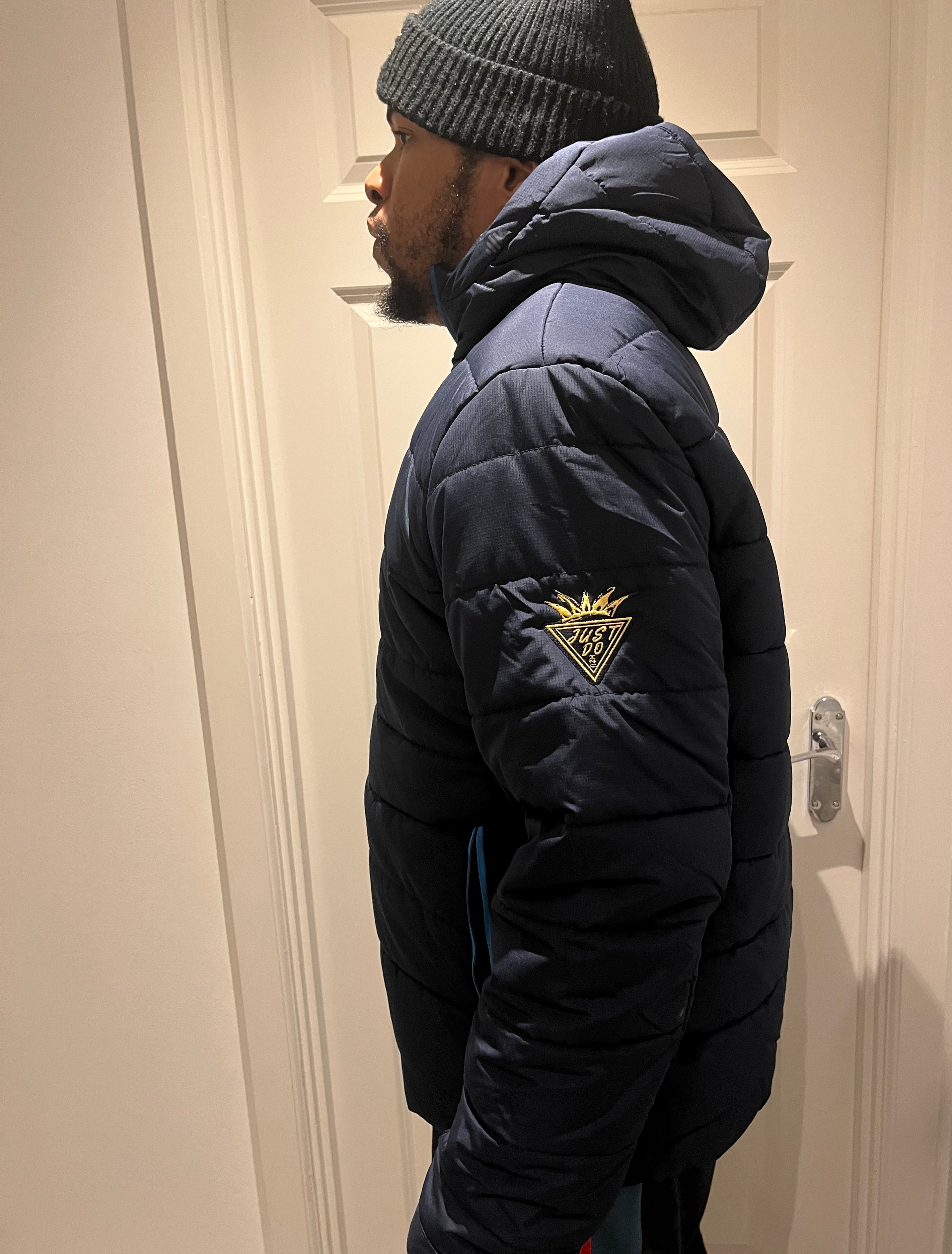 Just Do Inc Premium Puffer Jacket V1 Blue