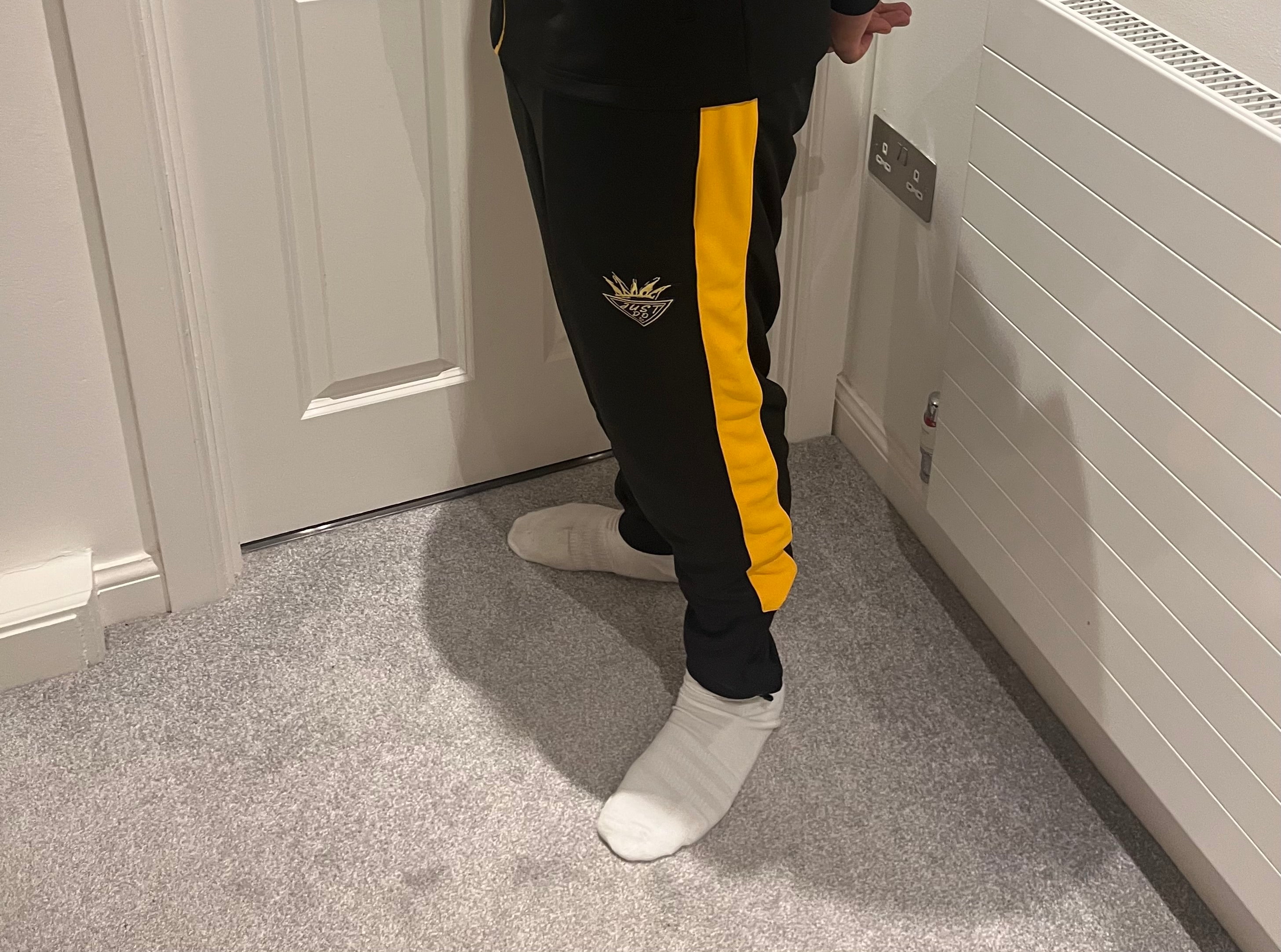 Just Do Inc Premium Field Trousers V1 Black/Gold