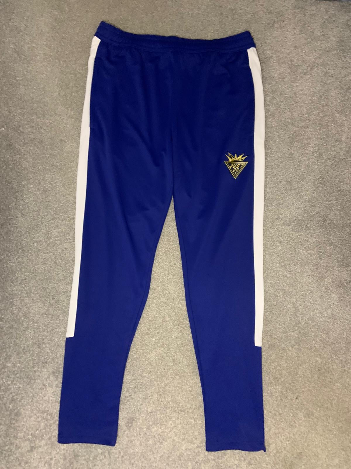 Just Do Inc Premium Field Trousers V1 Royal Blue/White