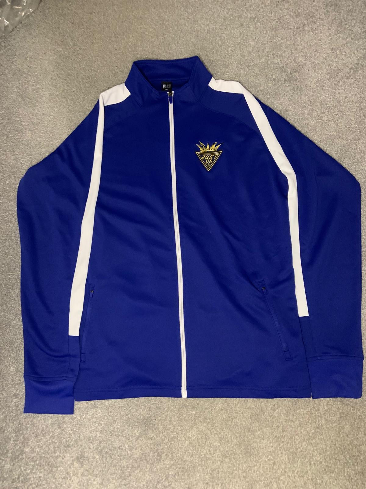 Just Do Inc Premium Field Jacket V1 Royal Blue/White